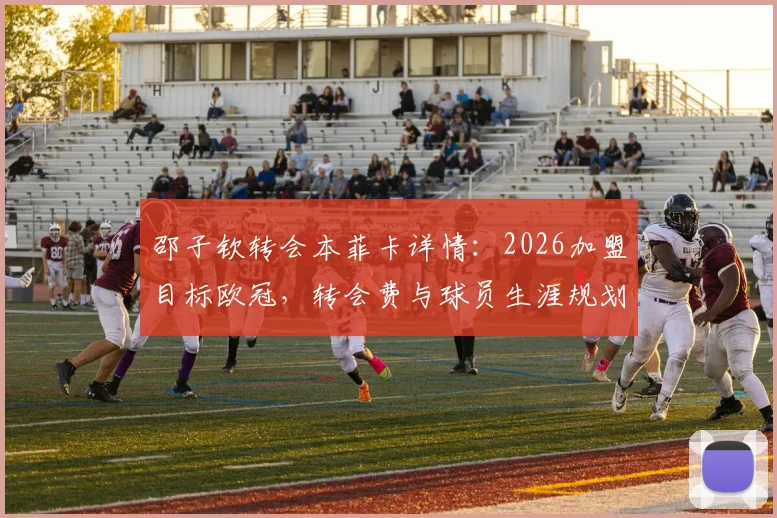 邵子钦转会本菲卡详情:2026加盟目标欧冠,转会费与球员生涯规划解读